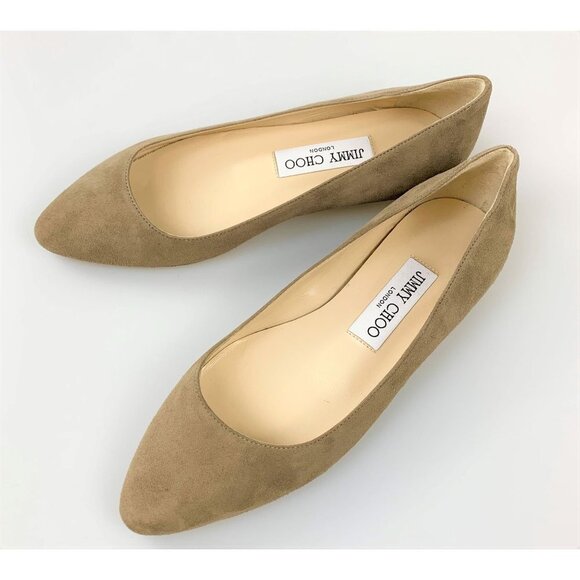 NWT JIMMY CHOO Suede Flats - Picture 4 of 7